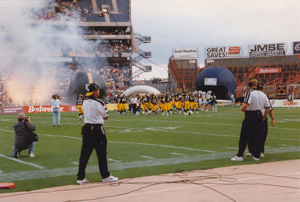 The Steelers in Dublin 1997 page 1