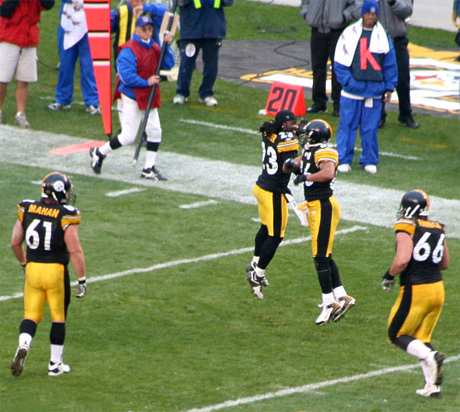 Incomplete pass vs the Browns 2007 