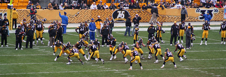 Incomplete pass vs the Browns 2007 