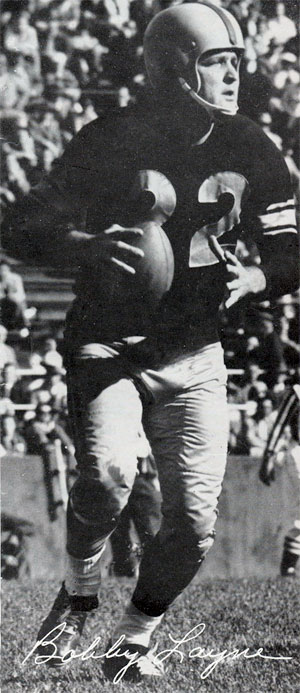 Bobby Layne 1959 from programme