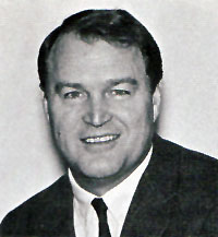 1969 media guide photo of Chuck Noll