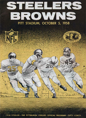 1958 Browns Programme